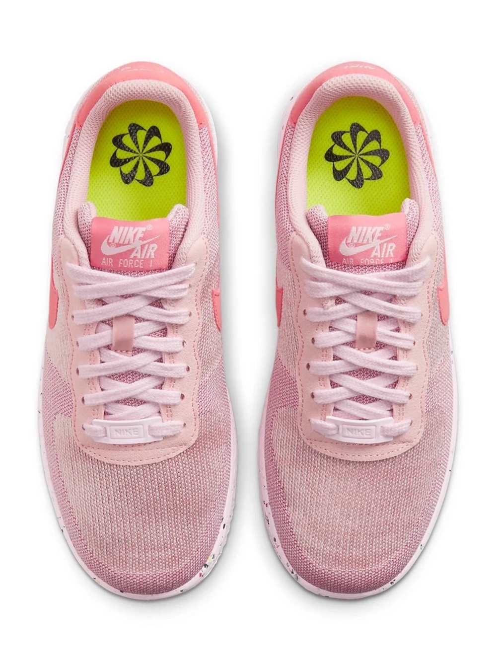 Nike Women’s Air Force 1 Low Crater Flyknit ‘Pink Glaze’ - Picture 3 of 12